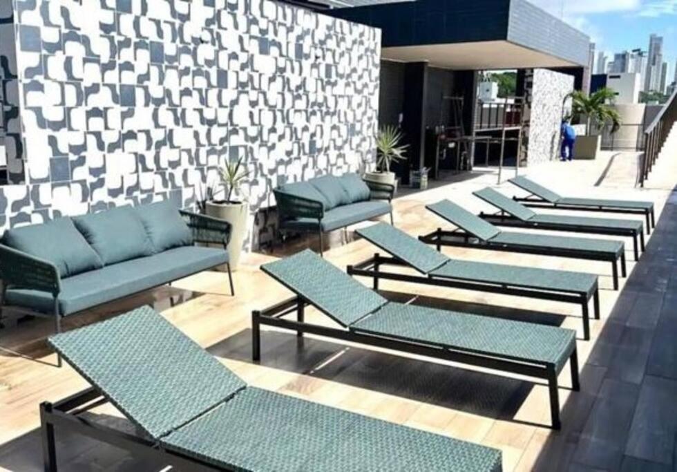 Апартаменты Luxo E Aconchego - Flat Fm20 Жуан-Песоа Экстерьер фото